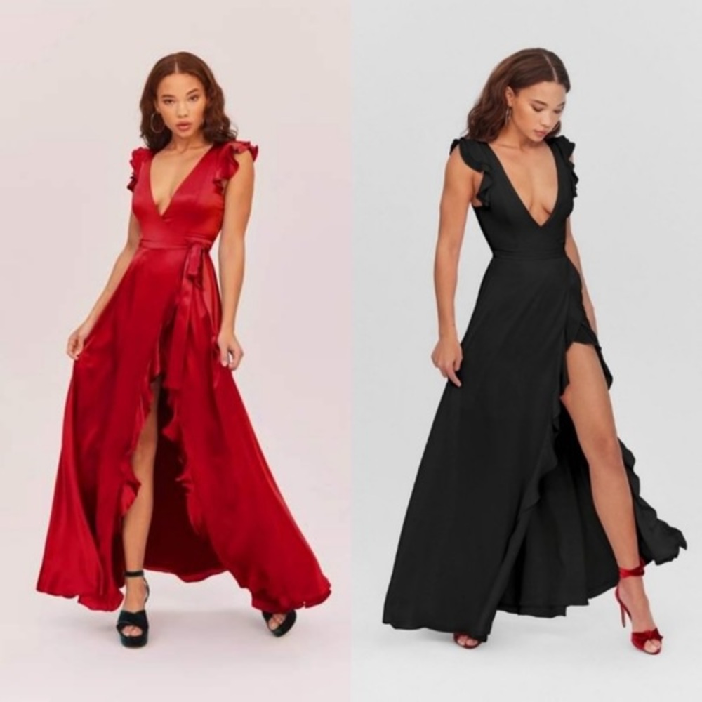 Fame + Partners Kira Dress red 6 new